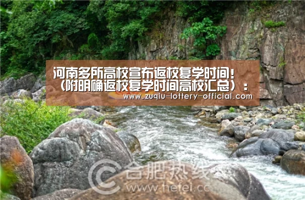 河南多所高校宣布返校复学时间!(附明确返校复学时间高校汇总):png电子游戏官网(图4) png电子游戏游戏平台